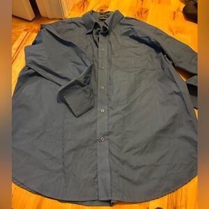 Blue Men’s Dress Shirt